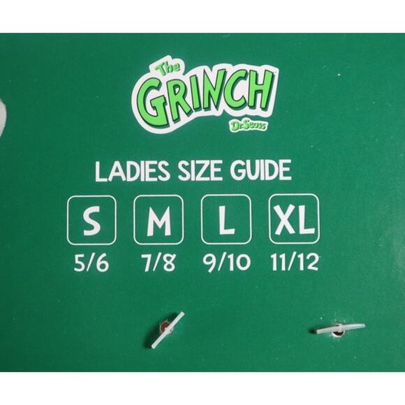 The Grinch Green Ladies Plush Fur Sherpa Slippers – Size L (9/10) Large - Picture 6 of 7